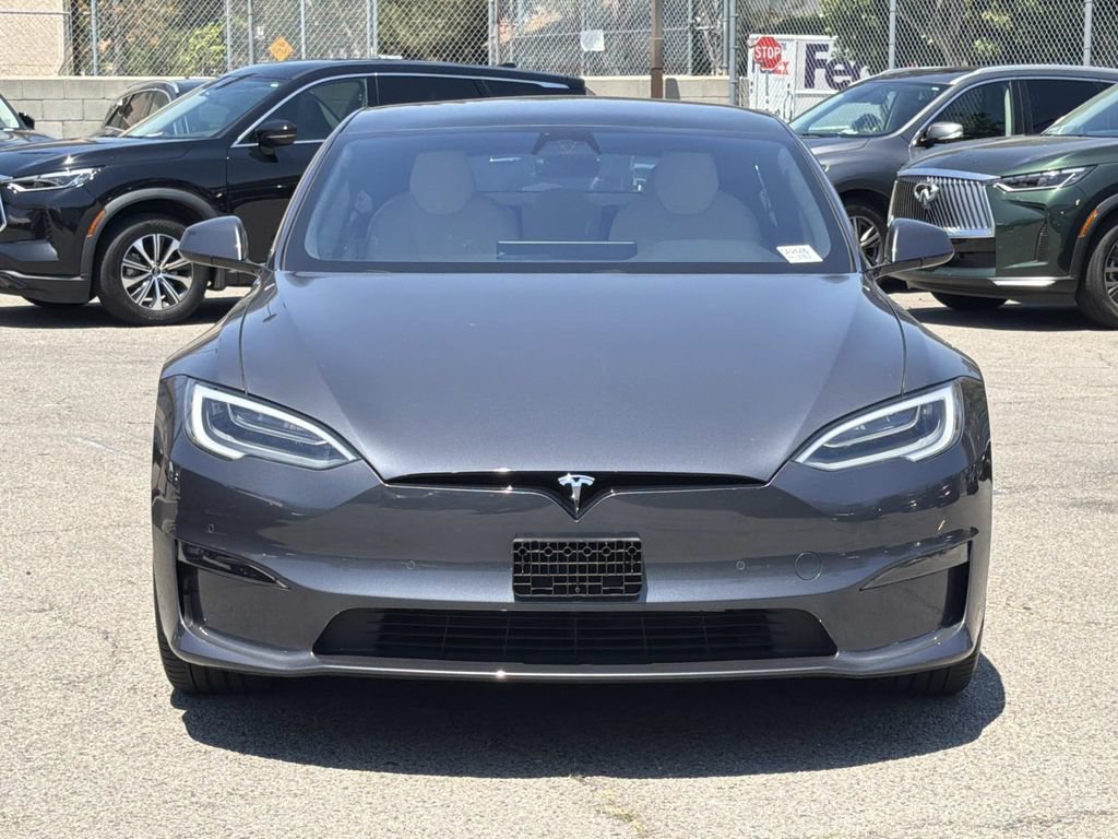 Used 2021 Tesla Model S Plaid AWD/4WD image 3