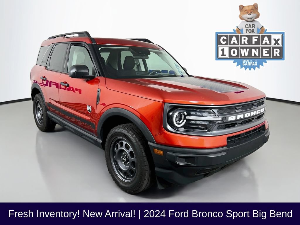 Certified 2024 Ford Bronco Sport Big Bend