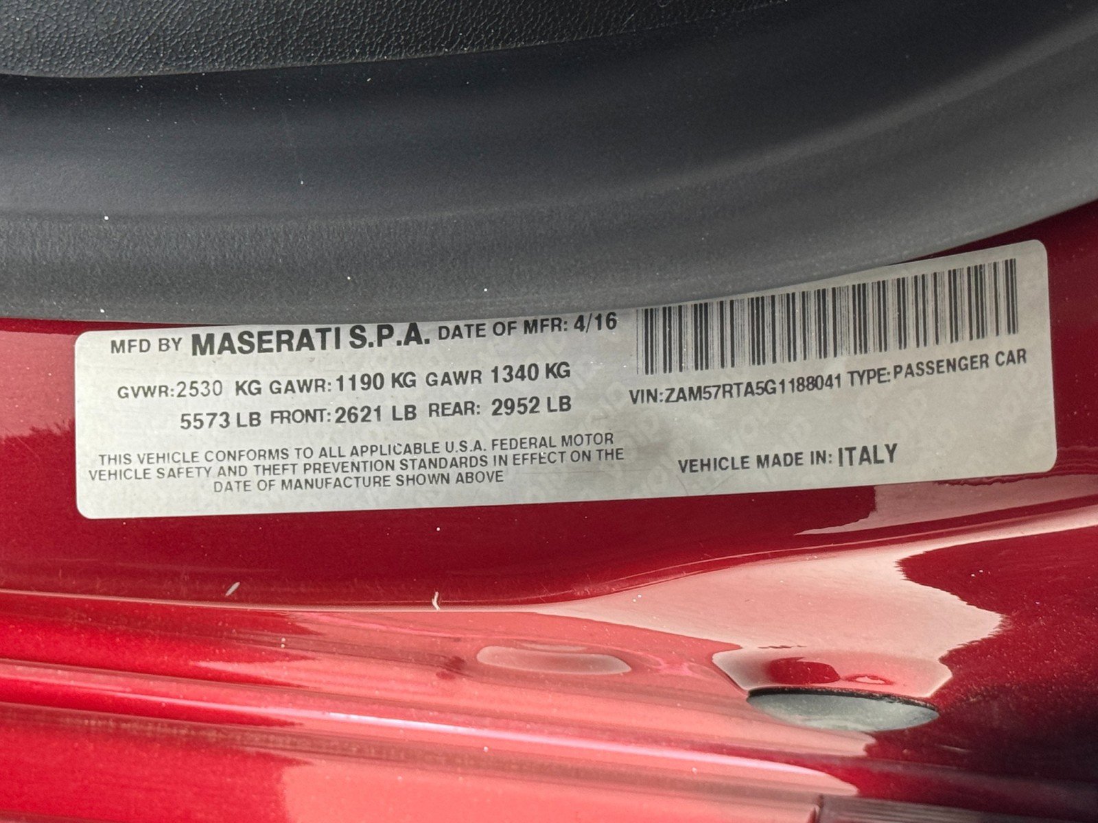 Used 2016 Maserati Ghibli S Q4 image 43