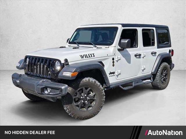 Used 2021 Jeep Wrangler Unlimited Sport AWD/4WD image 1