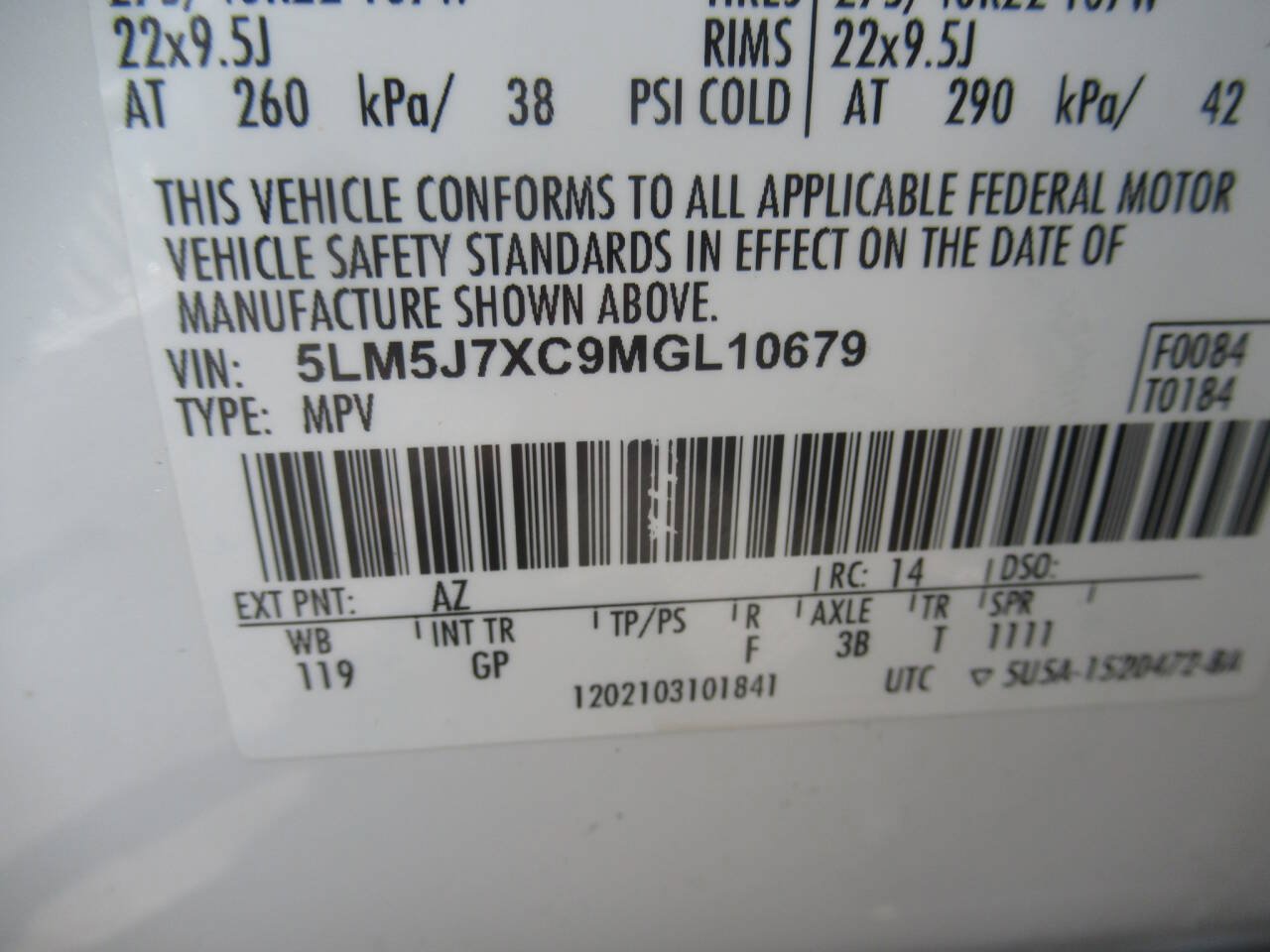 Used 2021 Lincoln Aviator Reserve w/ Equipment Group 208A AWD/4WD image 32