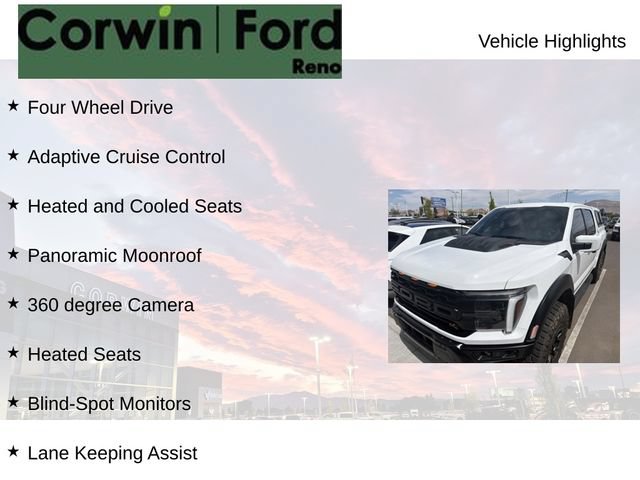 Used 2026 Ford F150 Raptor w/ Equipment Group 803A Raptor R AWD/4WD image 7