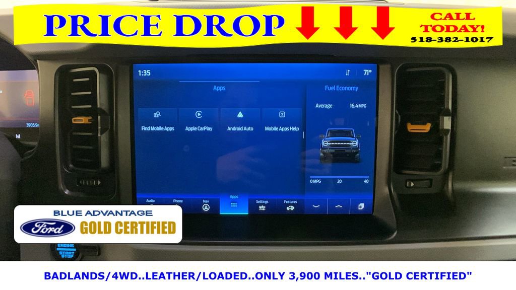 Certified 2023 Ford Bronco Badlands AWD/4WD image 35