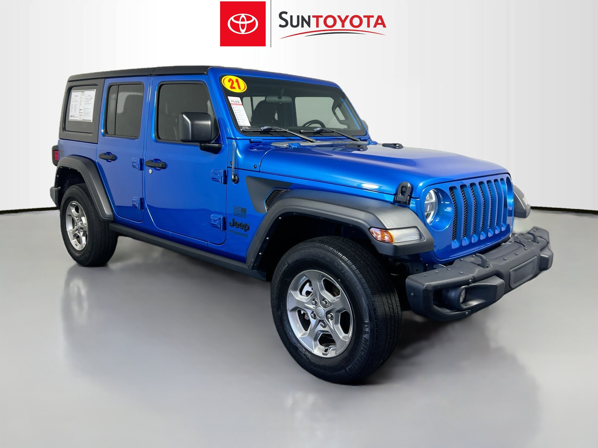Used 2021 Jeep Wrangler Unlimited Sport AWD/4WD image 1