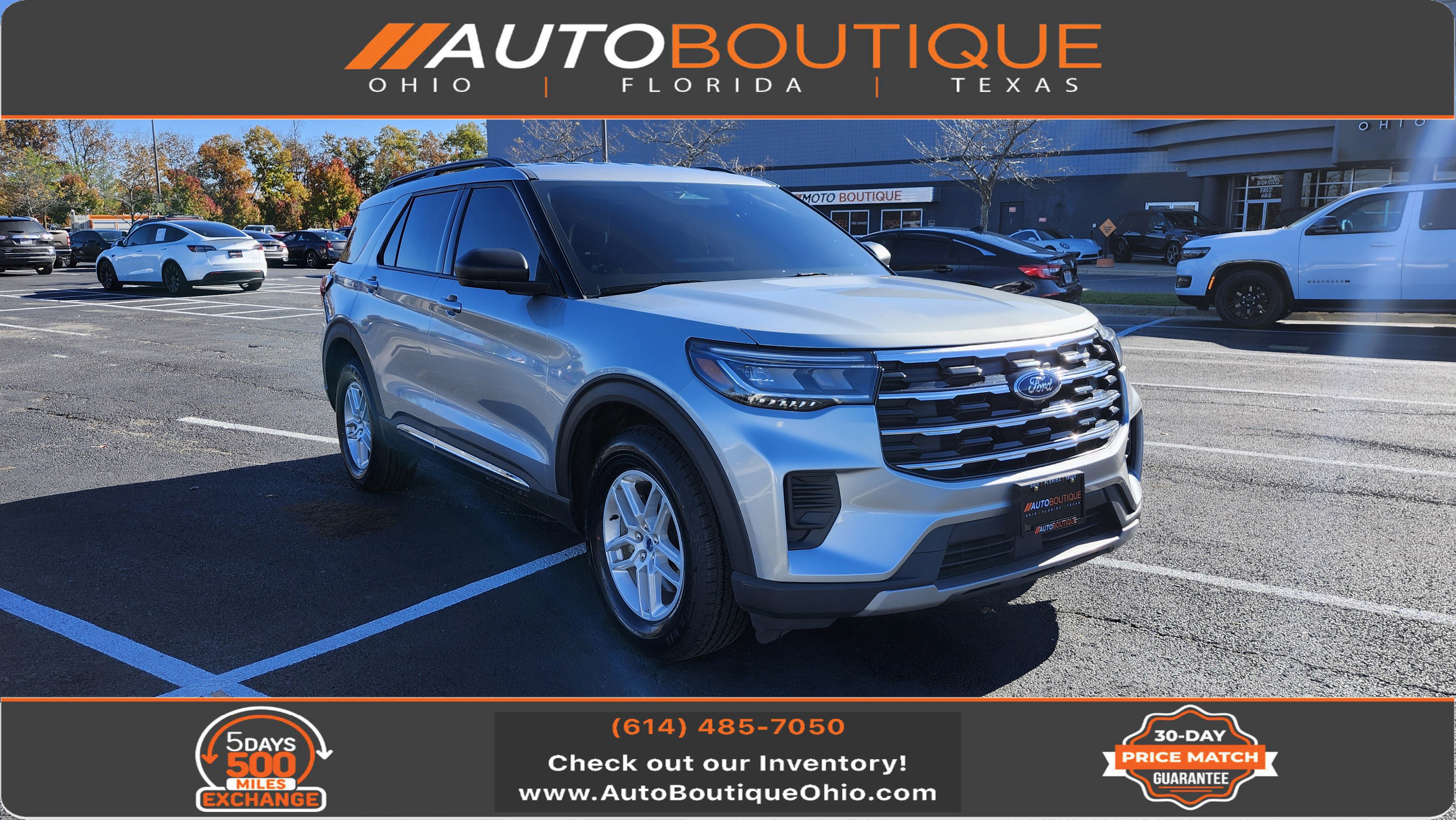 Used 2025 Ford Explorer Active image 1
