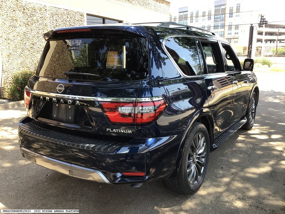 Used 2022 Nissan Armada Platinum w/ Captain's Chairs Package AWD/4WD image 5