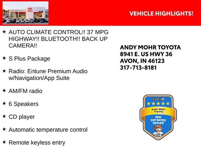 Used 2016 Toyota Corolla S FWD image 2
