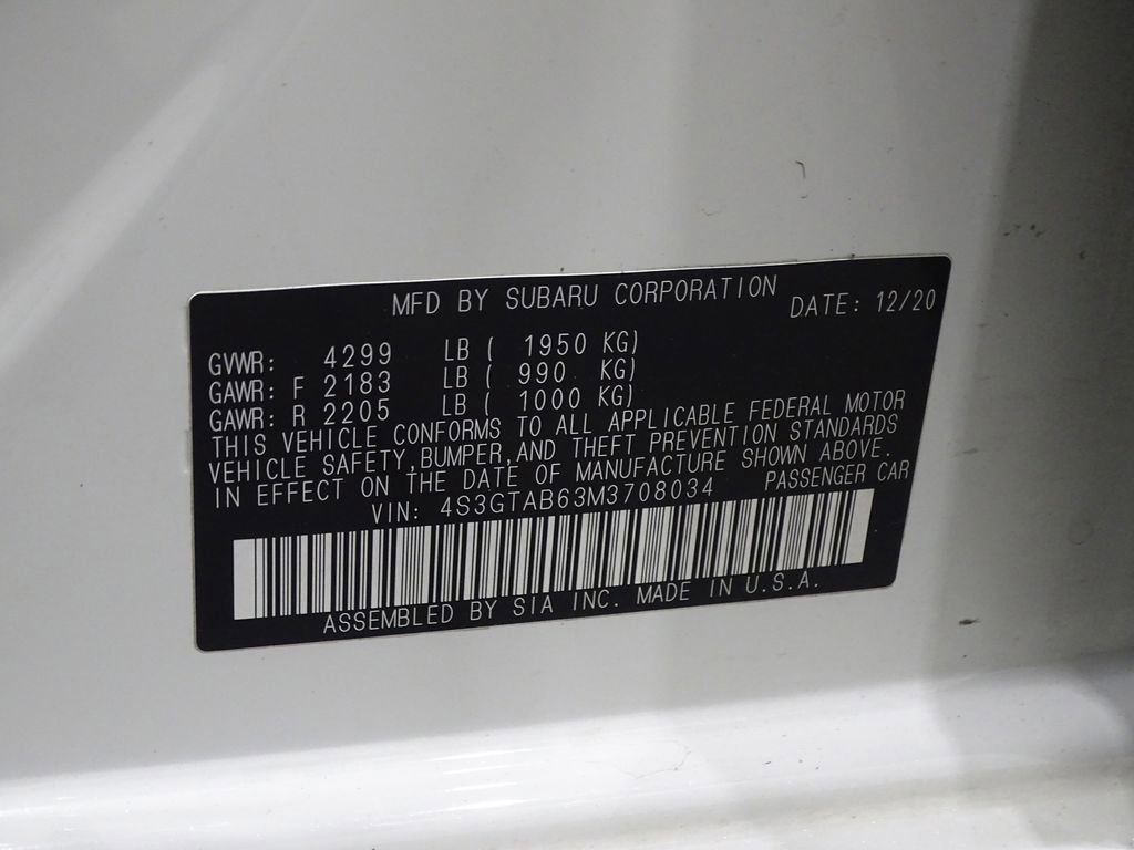 Used 2021 Subaru Impreza 2.0i image 19