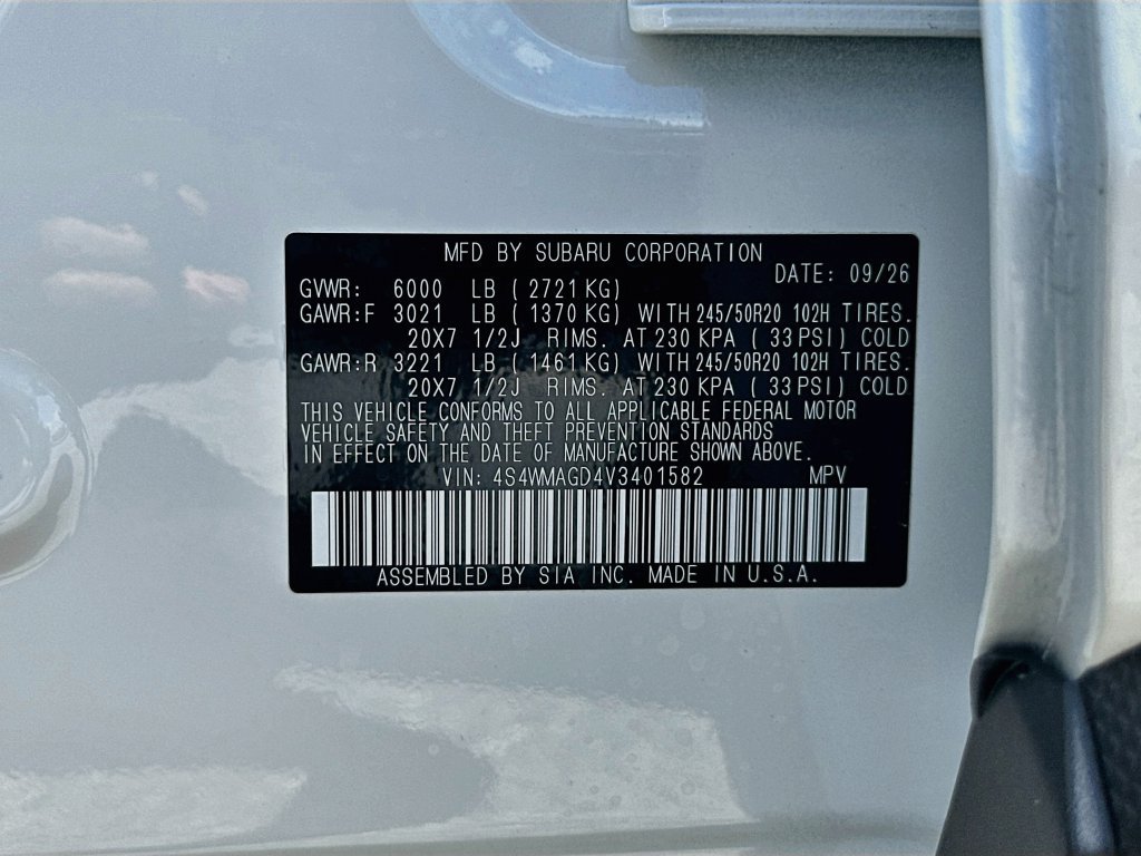 New 2027 Subaru Ascent Limited AWD/4WD image 33