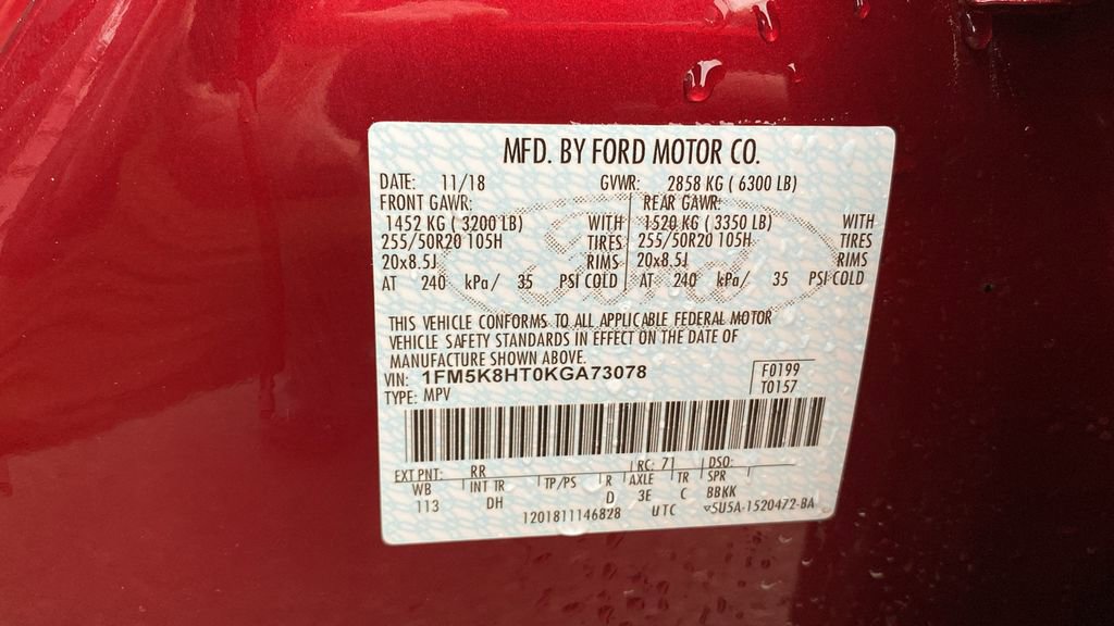 Used 2019 Ford Explorer Platinum image 32