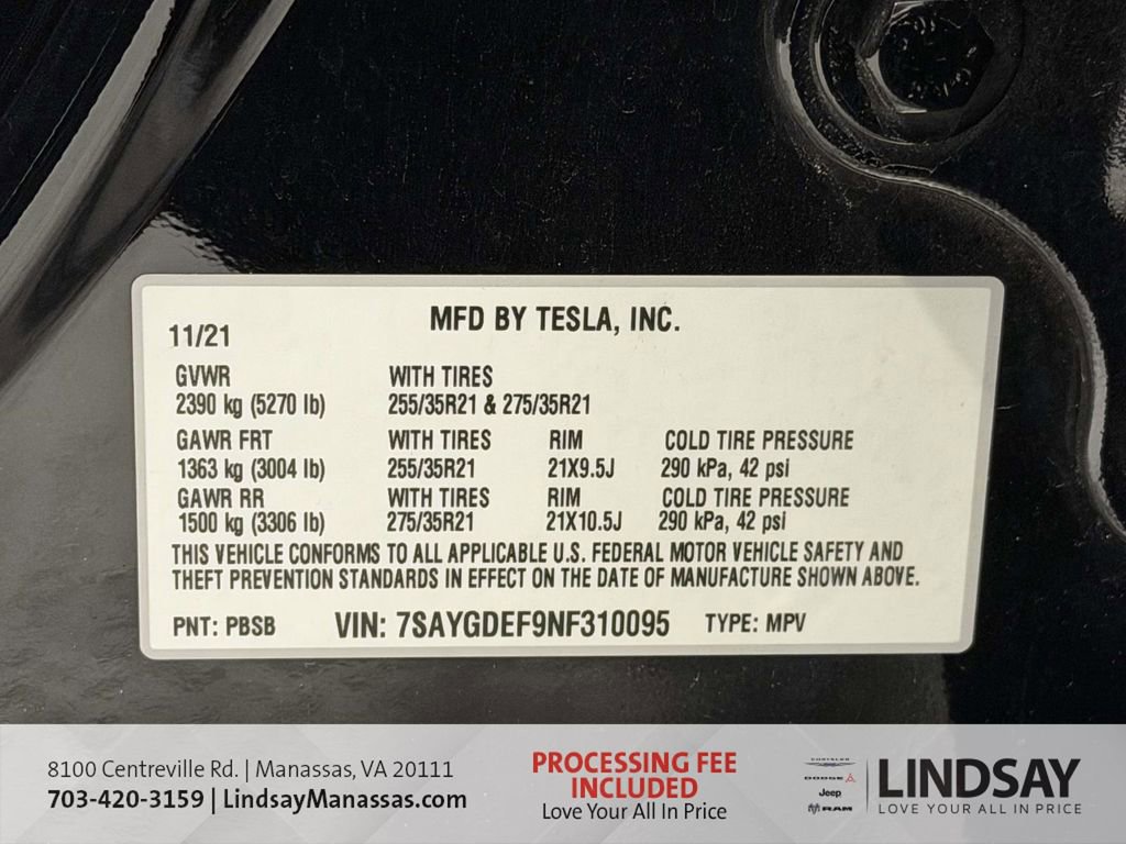 Used 2022 Tesla Model Y Performance AWD/4WD image 14