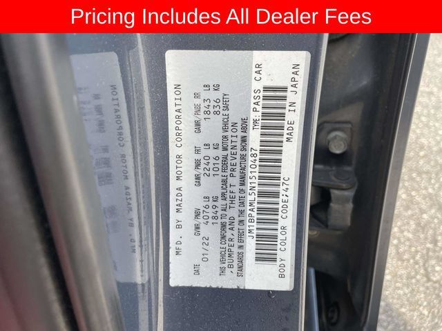 Used 2022 MAZDA MAZDA3 s FWD image 38