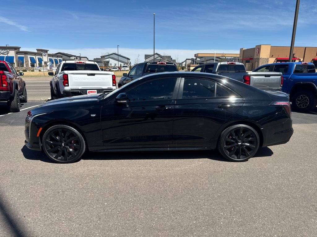 Used 2022 Cadillac CT4 Sport w/ LPO, ONYX Package AWD/4WD video 2