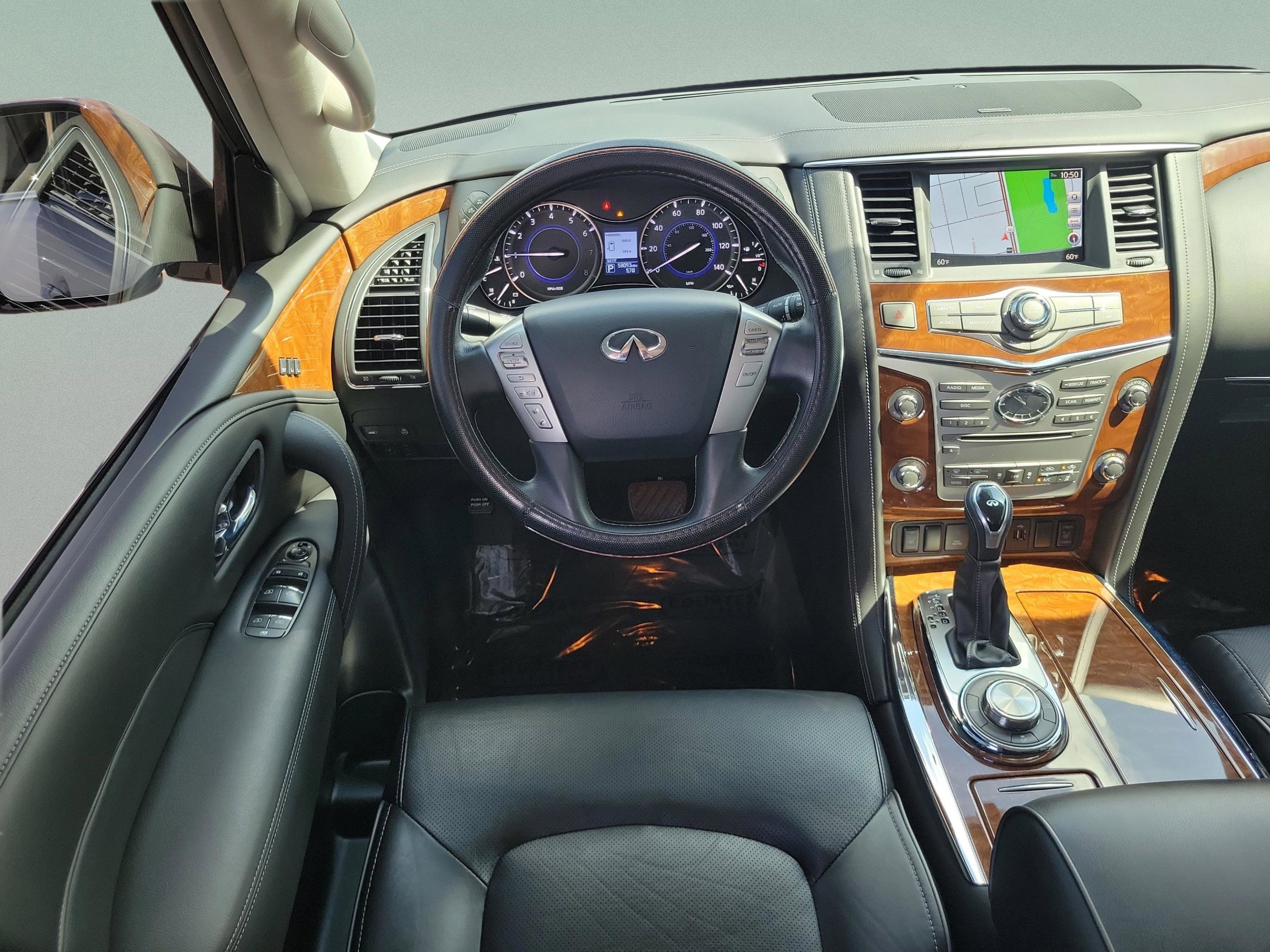 Certified 2019 INFINITI QX80 Luxe w/ Cargo Package AWD/4WD image 8