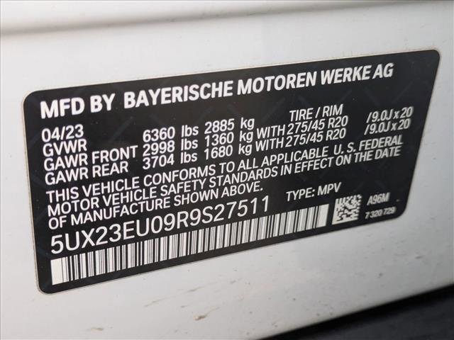 Used 2024 BMW X5 xDrive40i w/ Parking Assistance Package image 16