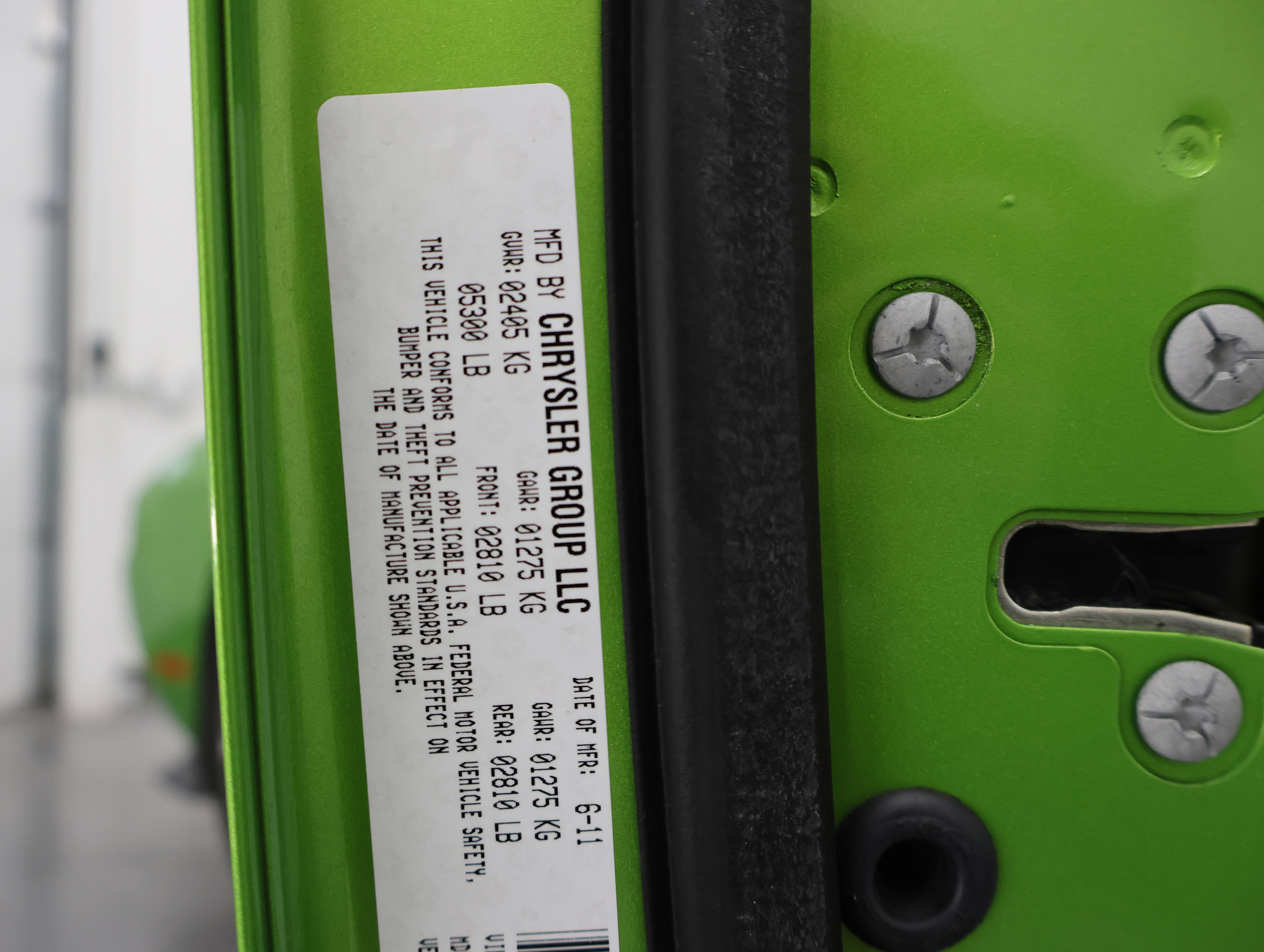 Used 2011 Dodge Challenger SRT8 w/ Green w/Envy Group image 54