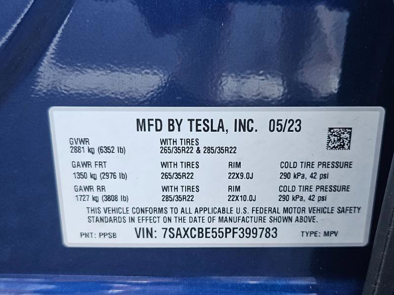 Used 2023 Tesla Model X image 30