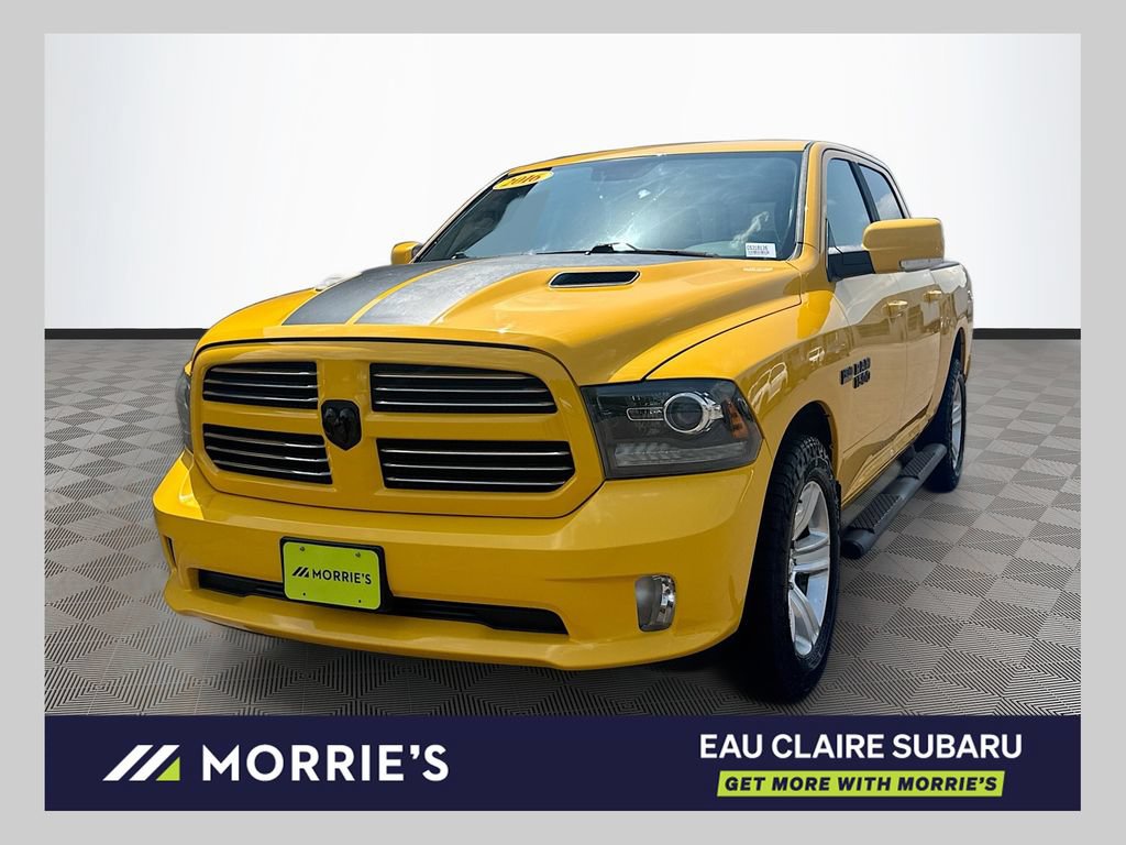 Used 2016 RAM 1500 Sport w/ Stinger Yellow Sport Package AWD/4WD image 1
