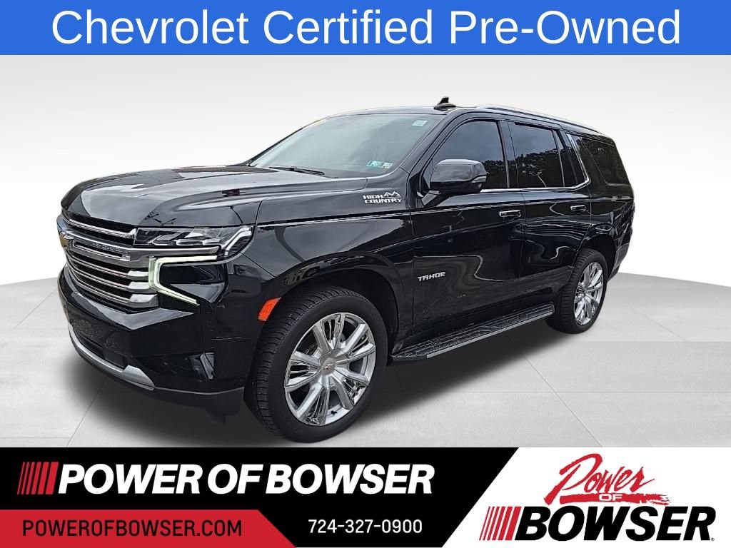 Certified 2021 Chevrolet Tahoe High Country