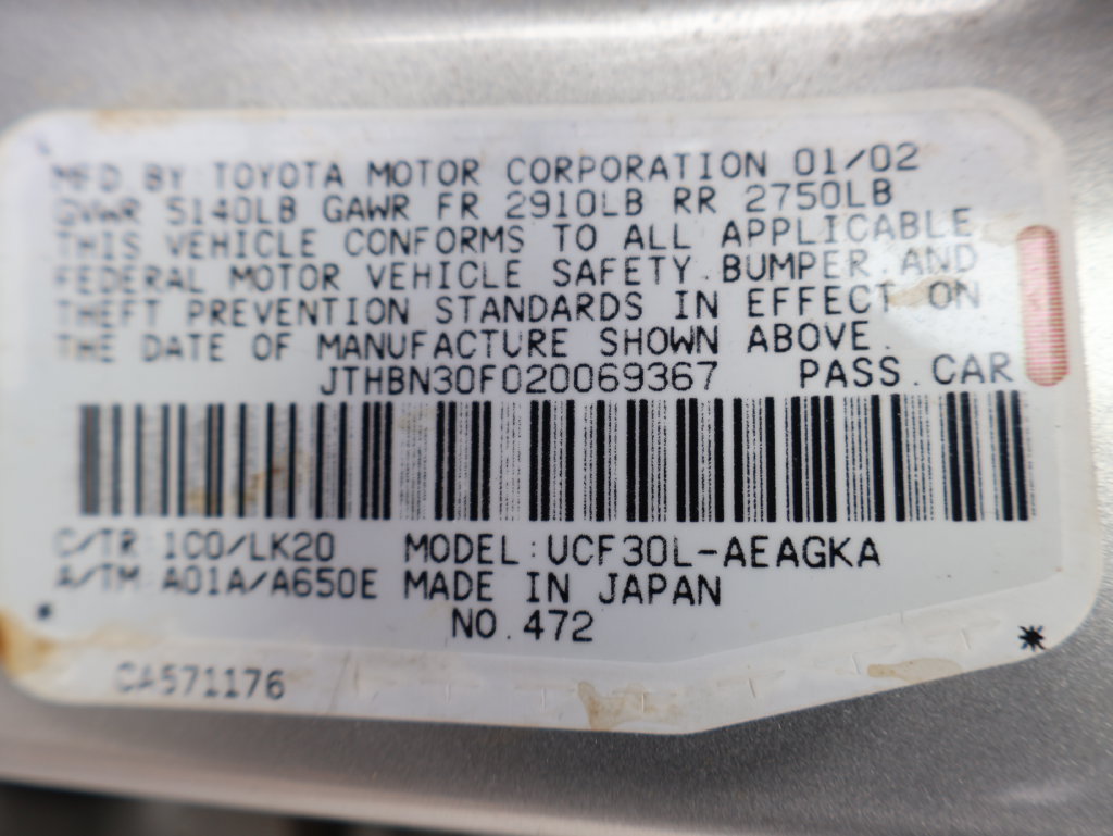 Used 2002 Lexus LS 430 RWD image 29