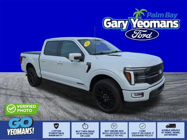 Certified 2025 Ford F150 Platinum w/ Equipment Group 702A High AWD/4WD image 1
