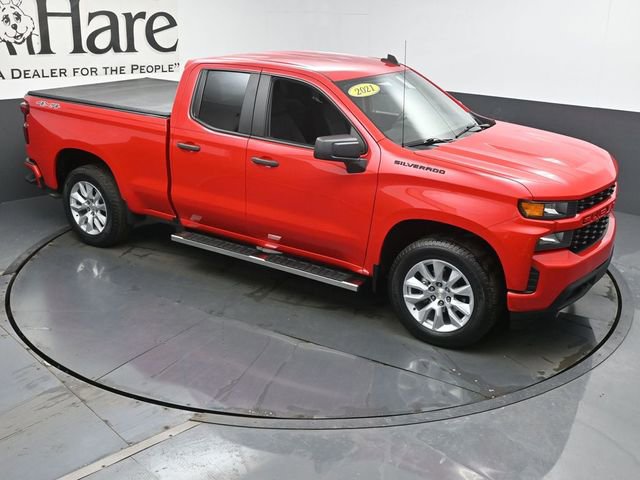 Used 2021 Chevrolet Silverado 1500 Custom w/ LPO, Dark Essentials Package image 44