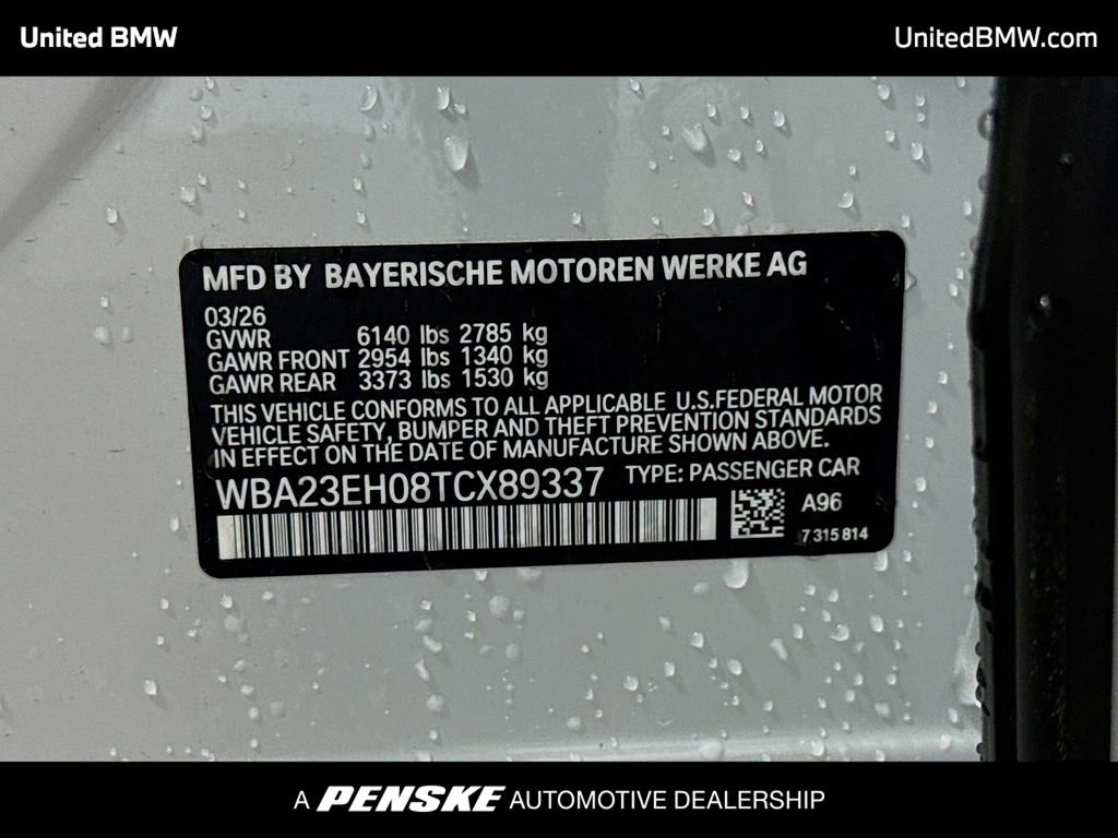 New 2026 BMW 740i w/ Premium Package RWD image 16