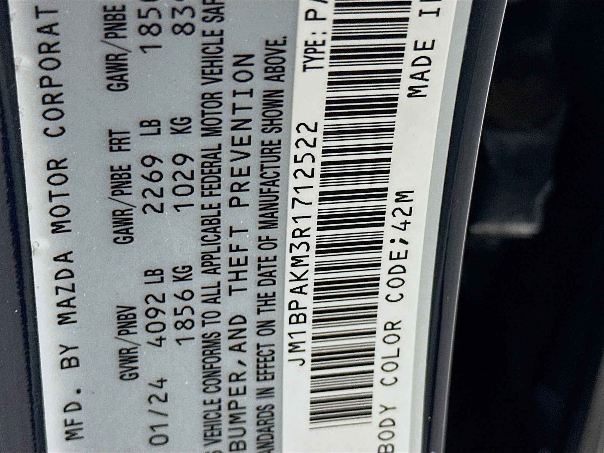 Used 2024 MAZDA MAZDA3 s image 12