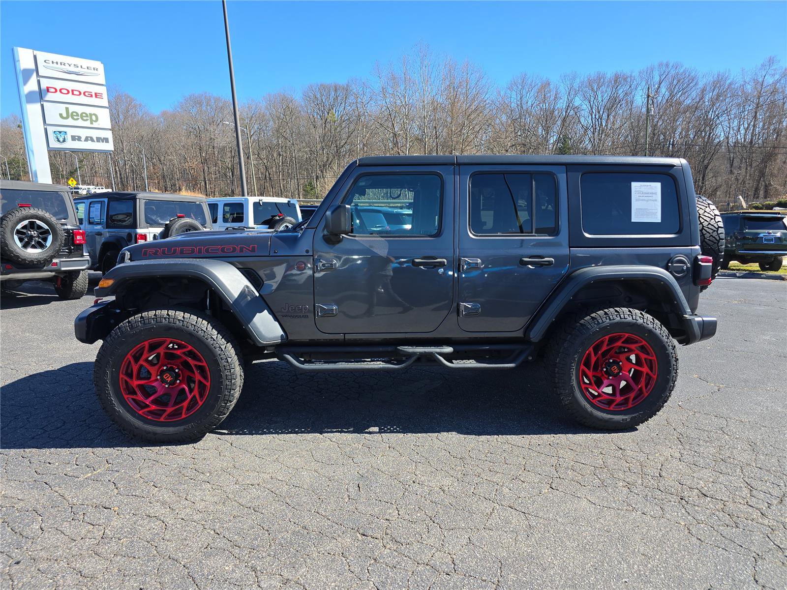 Used 2021 Jeep Wrangler Unlimited Rubicon w/ LED Lighting Group image 7