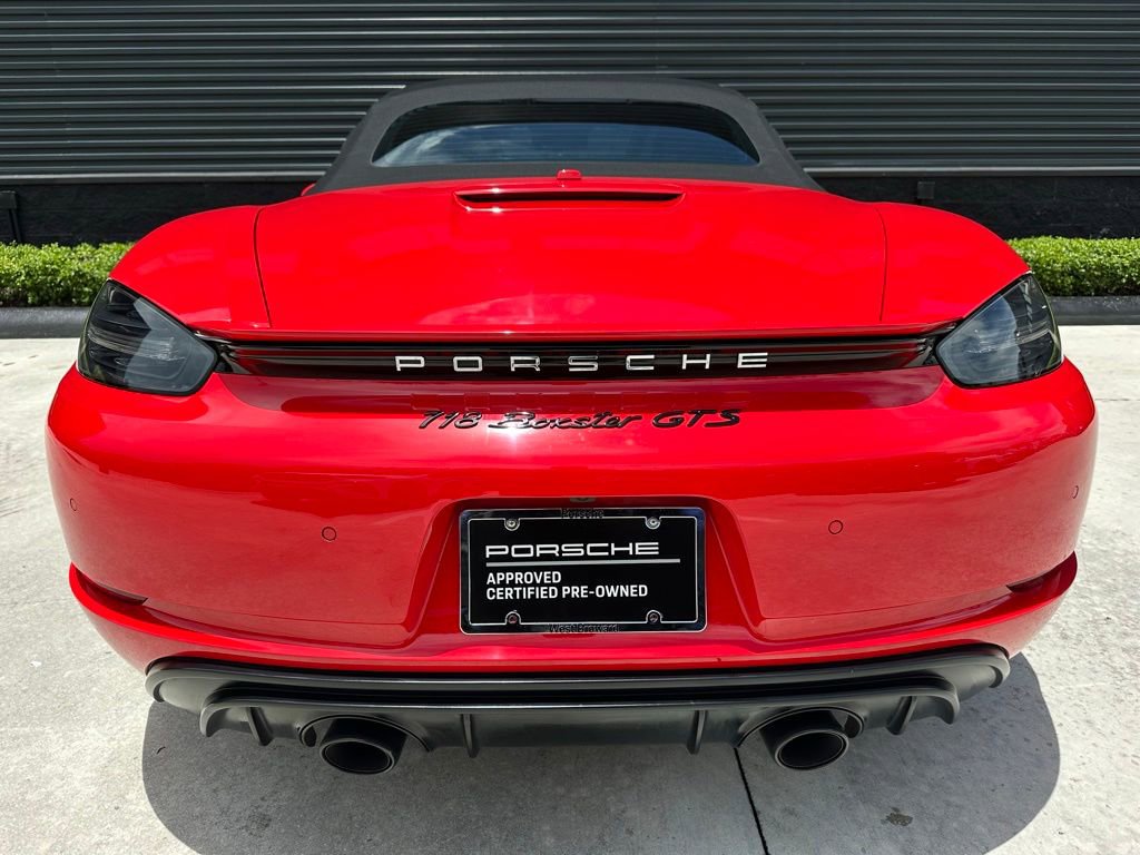 Certified 2024 Porsche 718 Boxster GTS RWD image 14