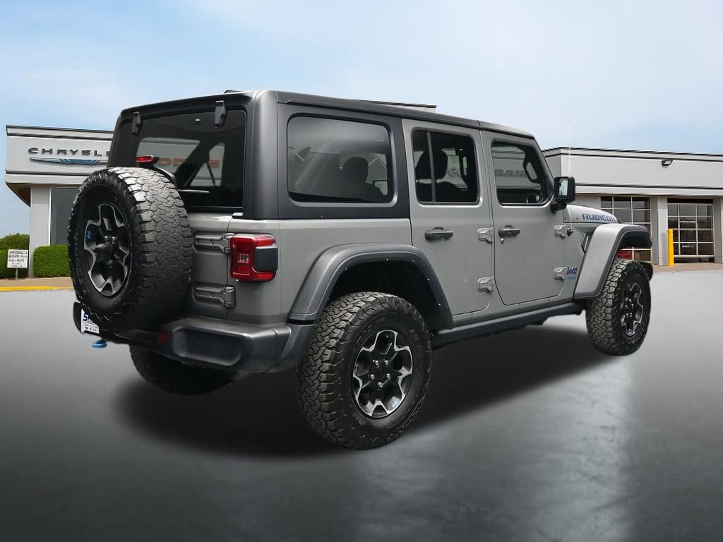 Used 2021 Jeep Wrangler Unlimited Rubicon 4xe w/ Dual Top Group AWD/4WD image 5