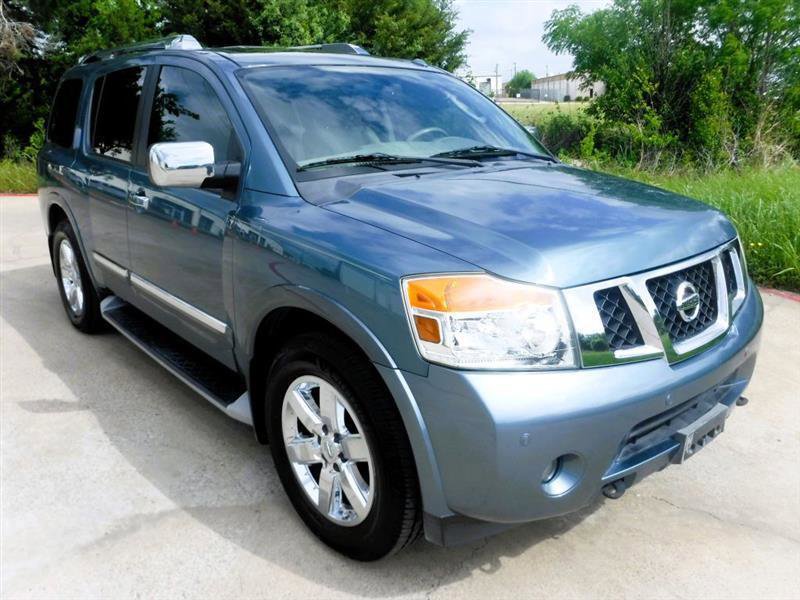 Used 2011 Nissan Armada Platinum w/ 2nd Row Captain Seat Pkg RWD image 2