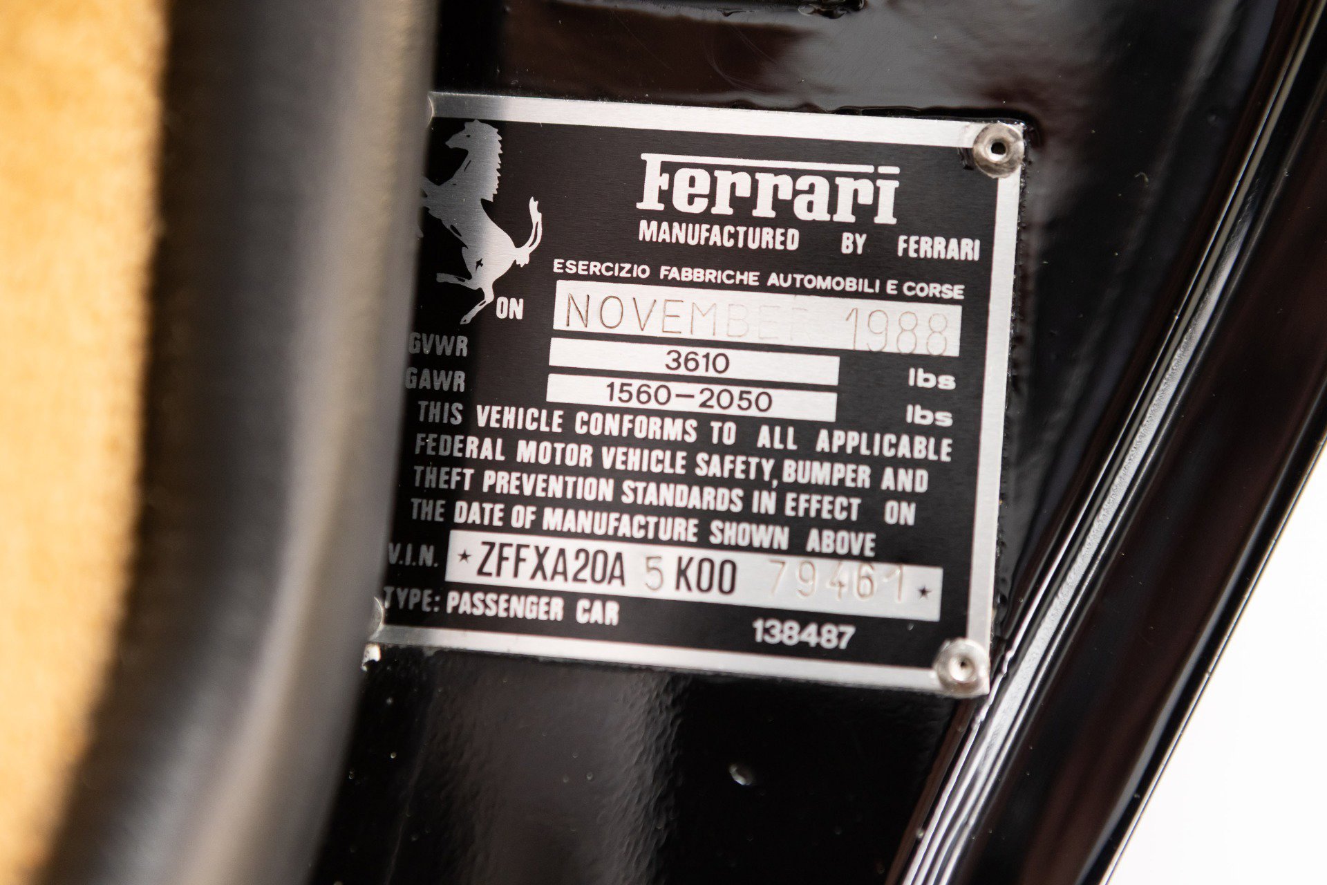 Used 1989 Ferrari 328 GTS image 90