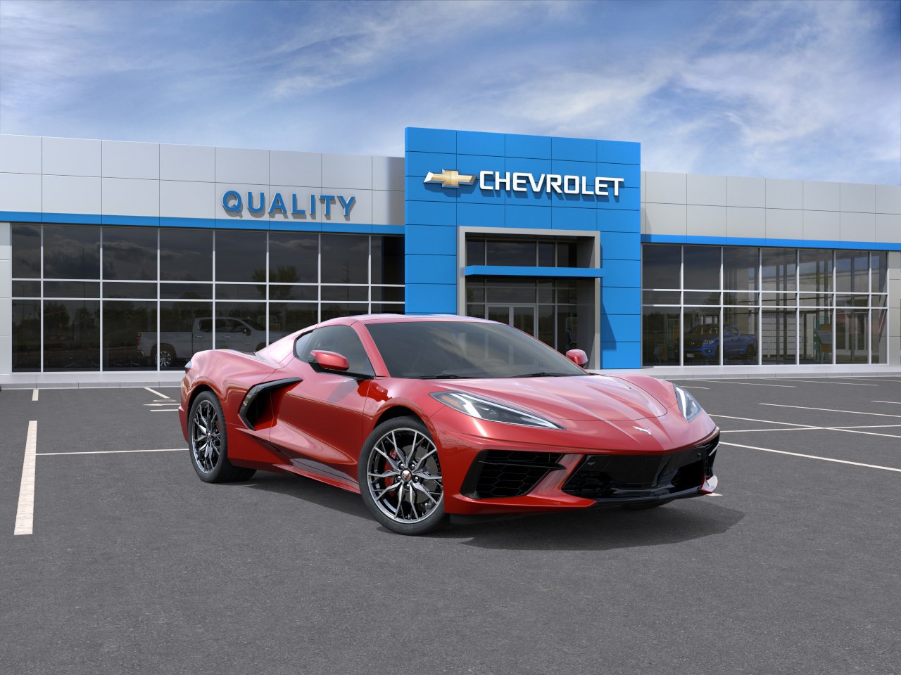 New 2027 Chevrolet Corvette Stingray Coupe w/ Stealth Interior Trim Package