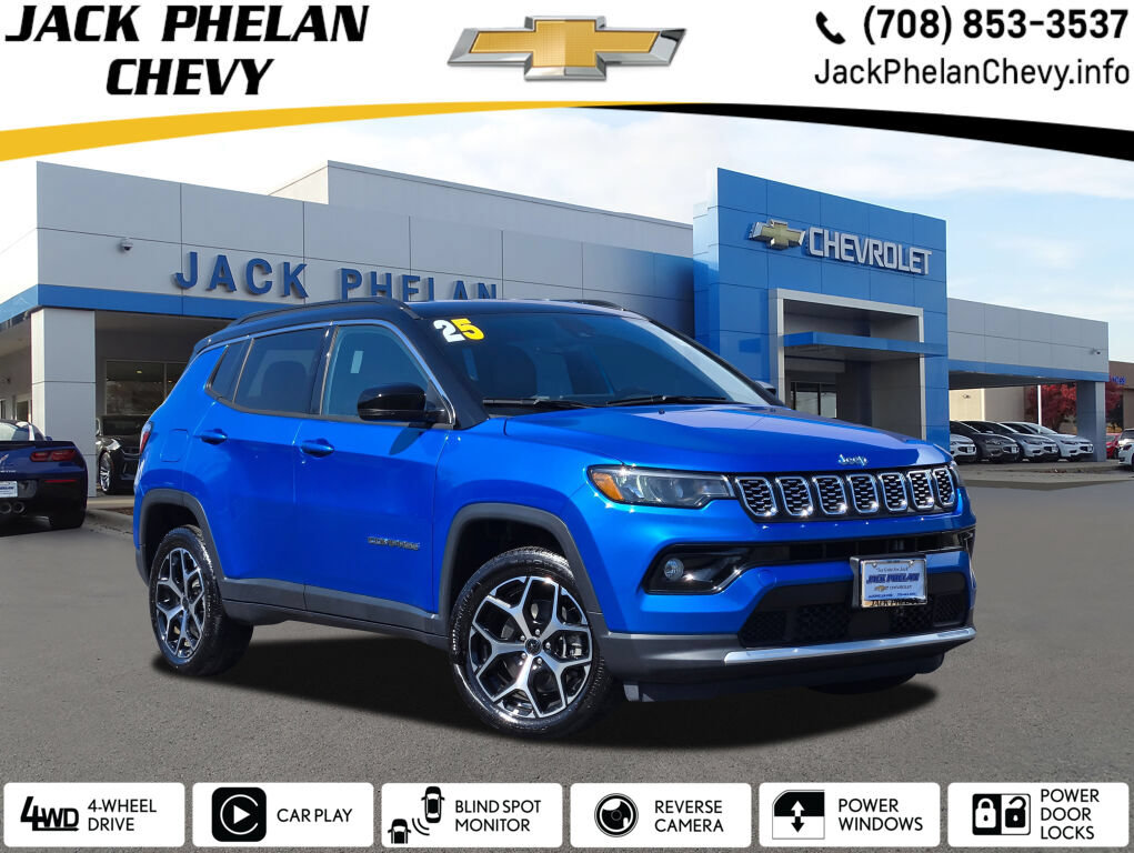 Used 2025 Jeep Compass Limited AWD/4WD image 1