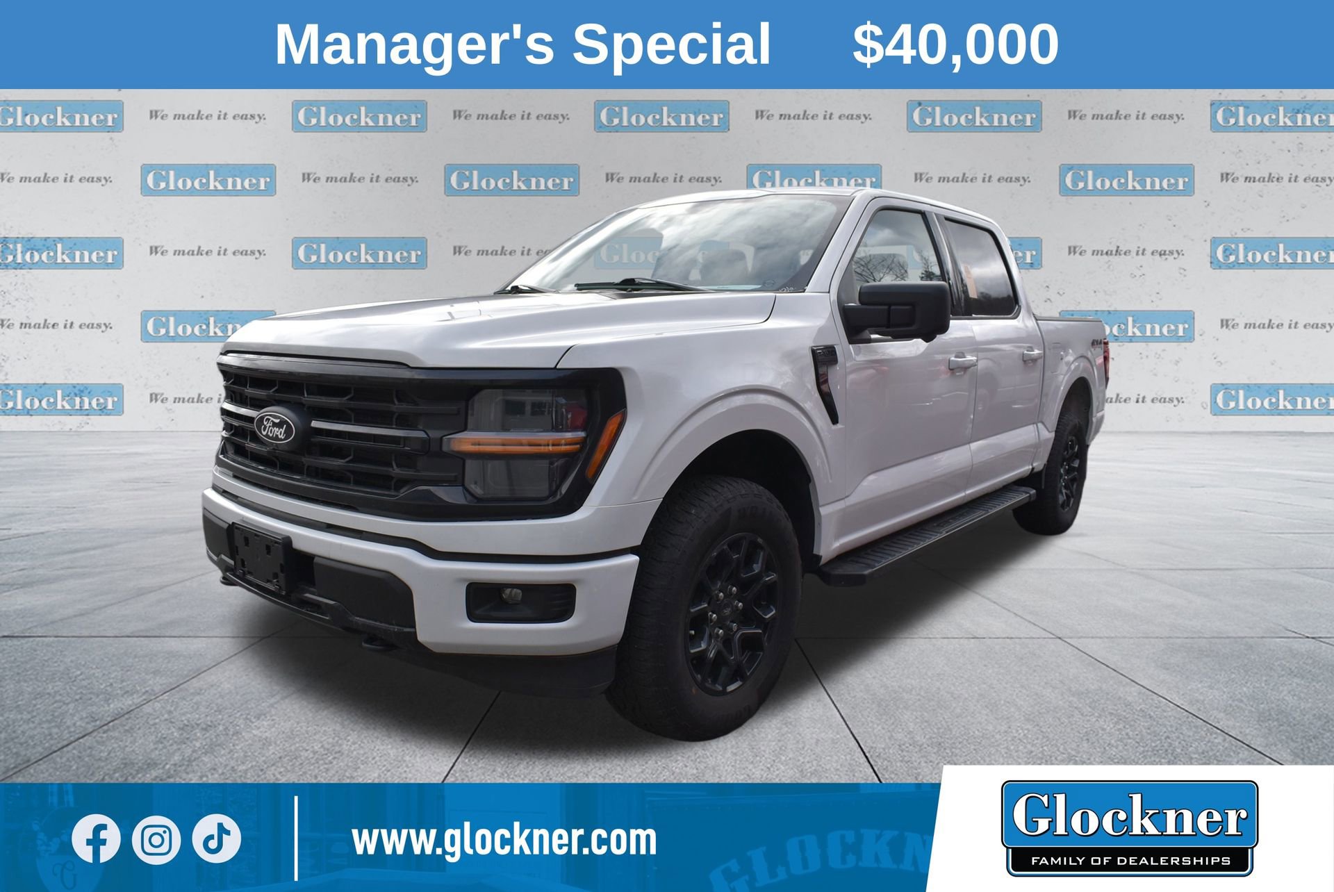 Used 2024 Ford F150 XLT w/ XLT Black Appearance Package image 1