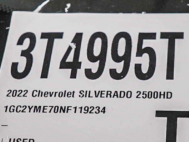 Used 2022 Chevrolet Silverado 2500 Custom w/ Gooseneck/5TH Wheel Package AWD/4WD image 31