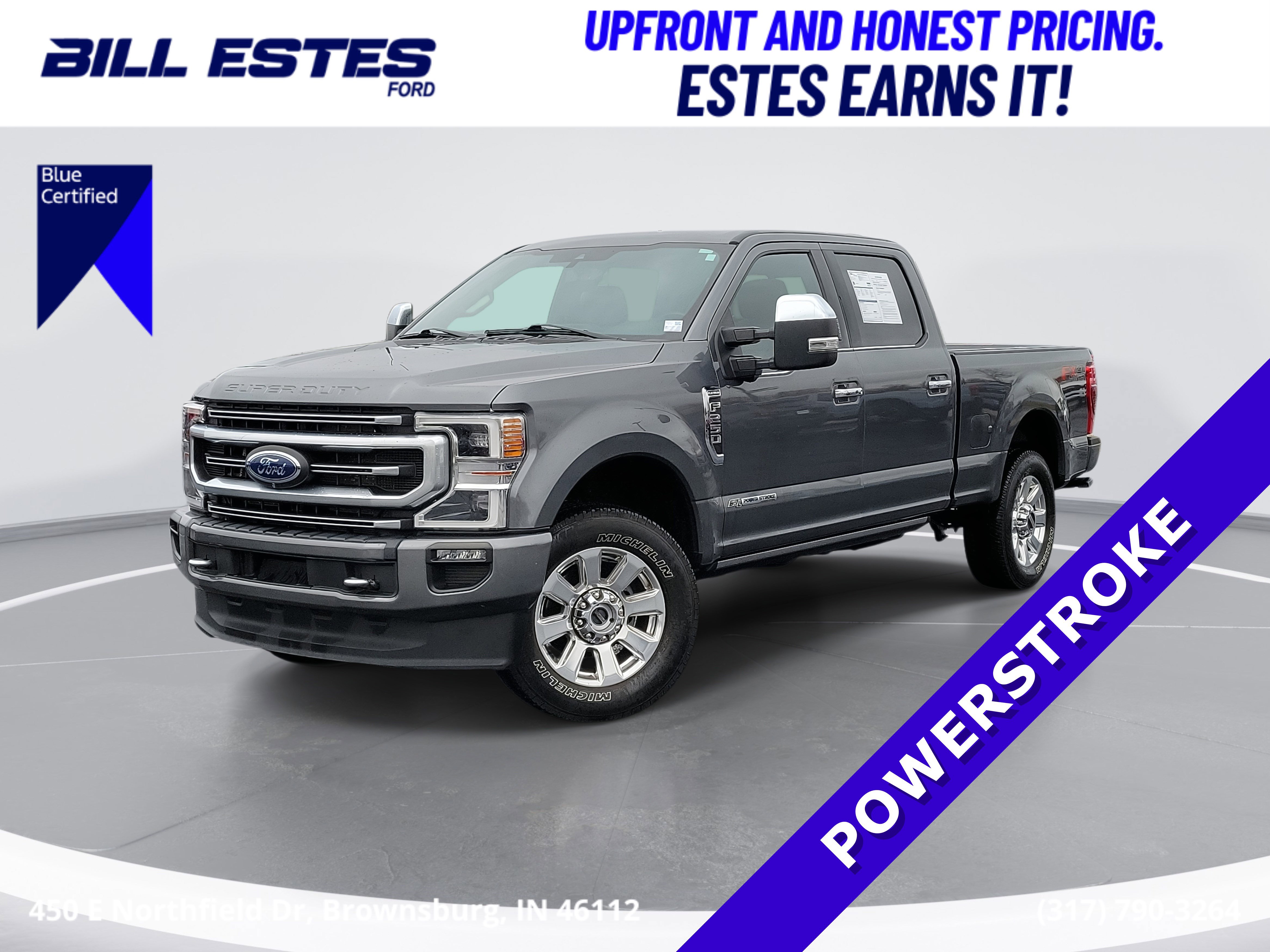 Certified 2022 Ford F250 Platinum w/ FX4 Off-Road Package