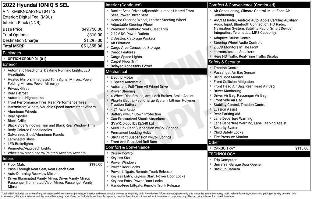 Used 2022 Hyundai Ioniq 5 SEL image 32