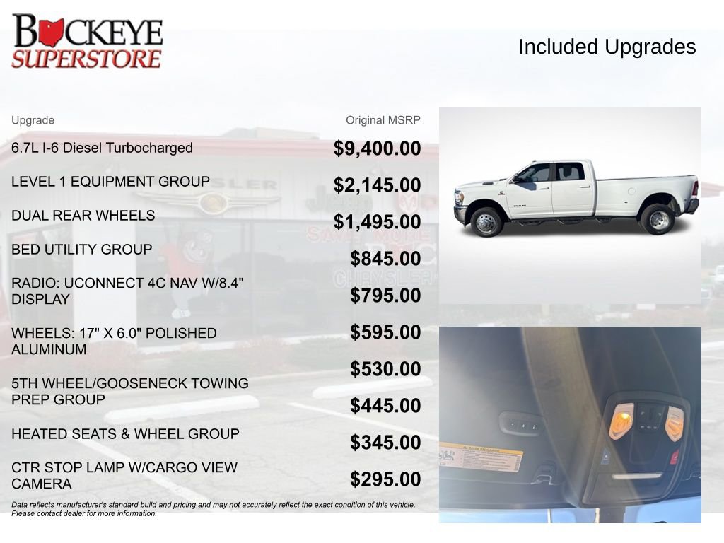 Used 2021 RAM 3500 Big Horn w/ Level 1 Equipment Group image 8