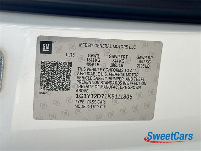 Used 2019 Chevrolet Corvette Grand Sport image 54