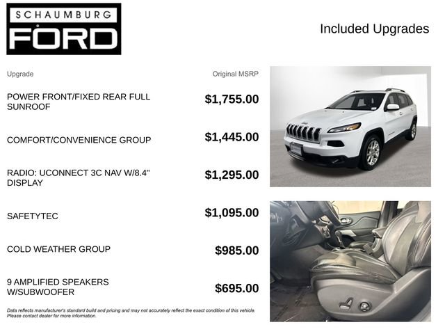 Used 2018 Jeep Cherokee Latitude Plus w/ Comfort/Convenience Group FWD image 4
