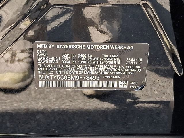 Used 2021 BMW X3 xDrive30i w/ Convenience Package image 30