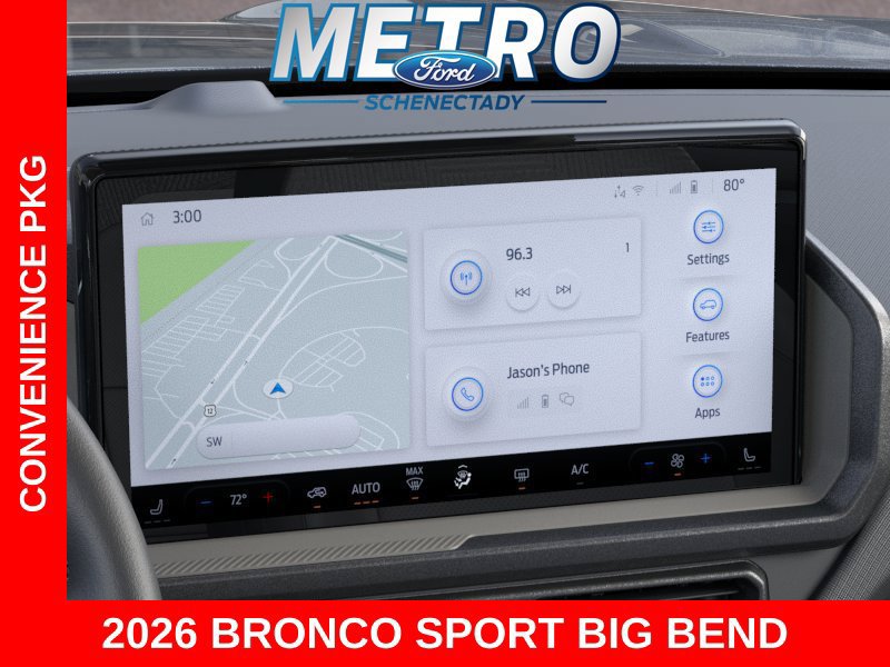 New 2026 Ford Bronco Sport Big Bend w/ Convenience Package AWD/4WD image 14