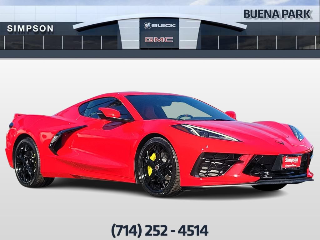 Used 2020 Chevrolet Corvette Stingray Preferred Cpe w/ 2LT Preferred Equipment Group RWD image 1