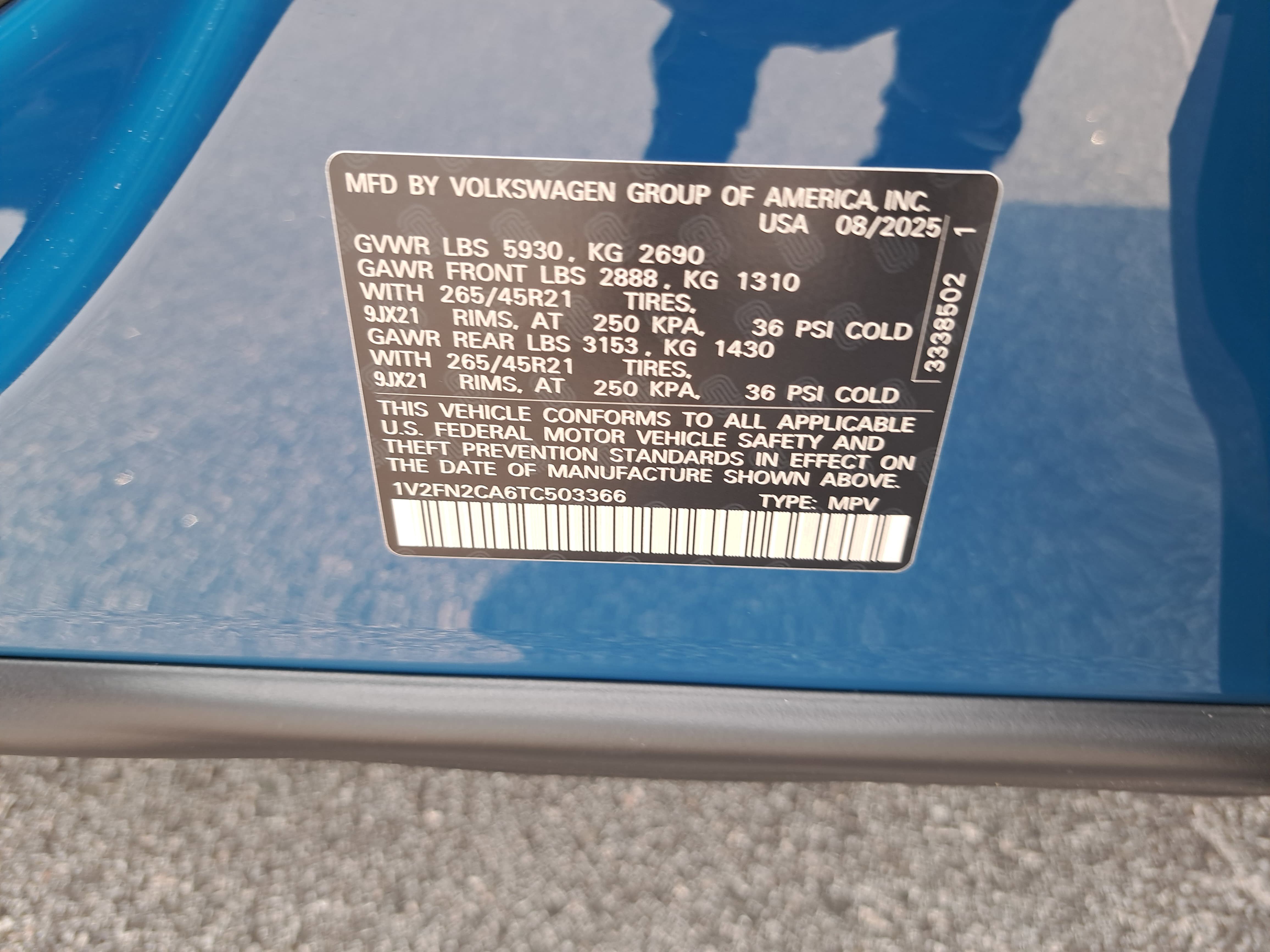 New 2026 Volkswagen Atlas SEL Premium R-Line image 35