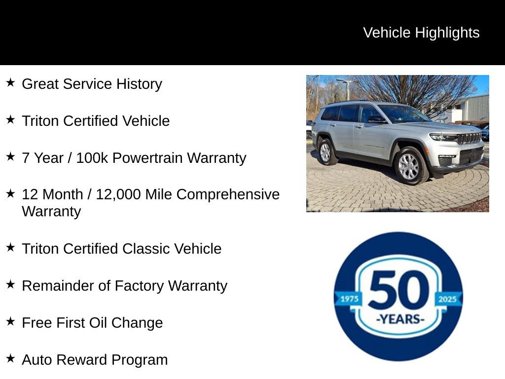 Used 2022 Jeep Grand Cherokee L Limited image 7