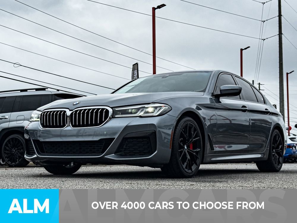Used 2021 BMW 530i w/ M Sport Package RWD image 2