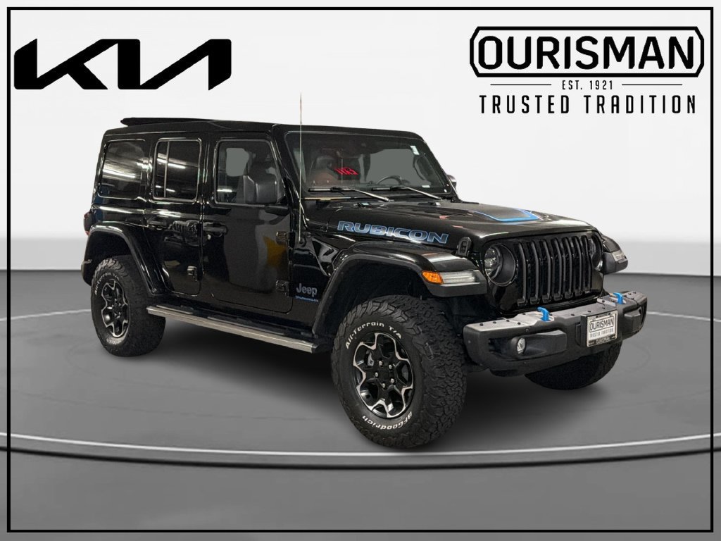 Used 2023 Jeep Wrangler Unlimited Rubicon 4xe w/ Steel Bumper Group