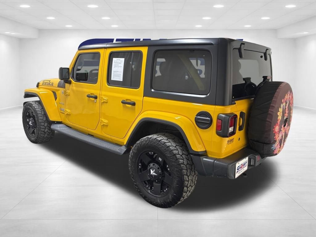 Used 2020 Jeep Wrangler Unlimited Sahara AWD/4WD image 7